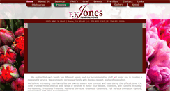 Desktop Screenshot of fkjonesfuneralhome.com